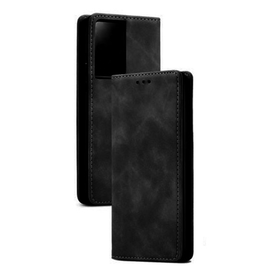 Leather Flip Cover with Internal Pocket For Samsung Galaxy Note 20 Ultra Black